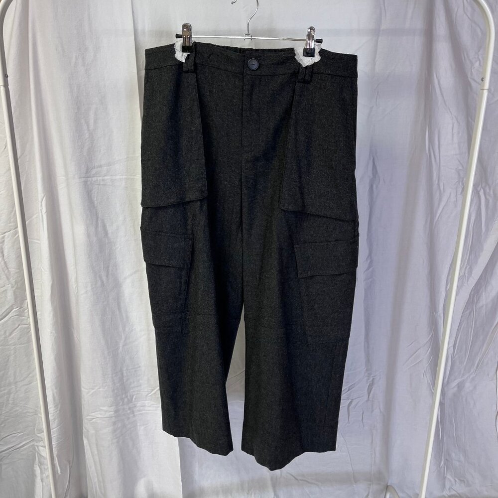 Vince Raver Flannel Cargo Pants 14 NWOT